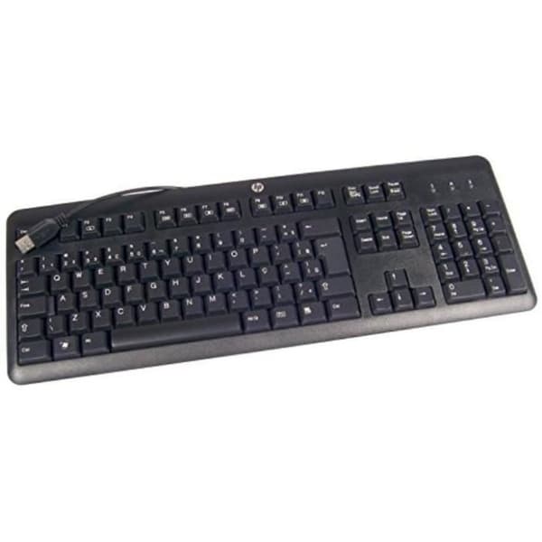 HP USB KB ME CZ 672647-223 Svart