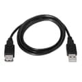 Miniatyrbild 2 av 2: AISENS 1,8 m USB 2.0-förlängningskabel lämplig för konsolspel, digitalkameror, webbkamera, skrivare