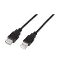 Miniatyrbild 1 av 2: AISENS 1,8 m USB 2.0-förlängningskabel lämplig för konsolspel, digitalkameror, webbkamera, skrivare