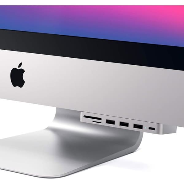 Satechi Aluminium Type-C Clamp Hub Pro Hub 3 x SuperSpeed USB 3.0 + 1 x USB-C stationär dator