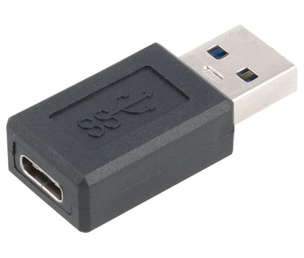USB-A 3.0 hane till USB-C hona adapter