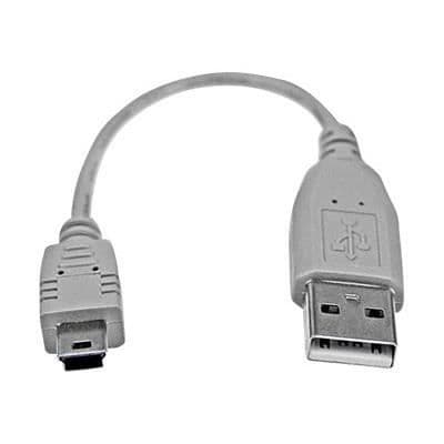 15 cm USB 2.0 A till Mini B-kabel - M / M - USB A till USB Mini B-kabel - M / M - USB2HABM6IN
