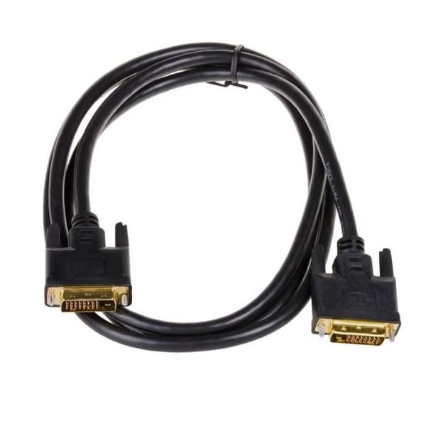 Akyga 24+1-stifts DVI-kabel Dual Link Full HD hane till hane 1,8 m - AK-AV-06