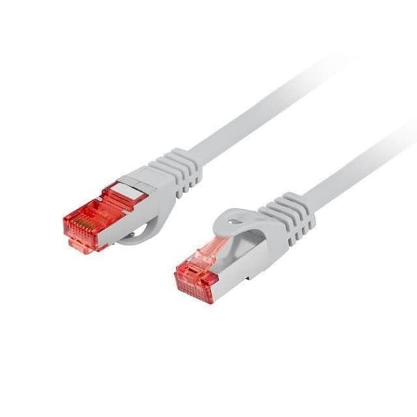 LANBERG Patchcord kat.6 FTP LSZH CU 5m bleka fluke grå - PCF6-10CU-0500-S