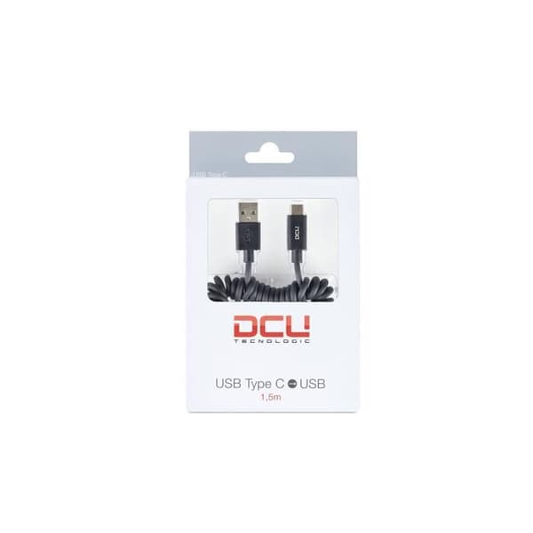 ANSLUTNING USB 3.1 TYP C - USB SPIRAL 1,5m