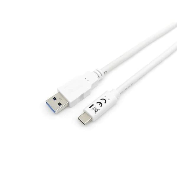 utrusta - USB-kabel - USB (M) till USB-C (M) - USB 3.2 - 3 A - 1 m - vikt - 128363