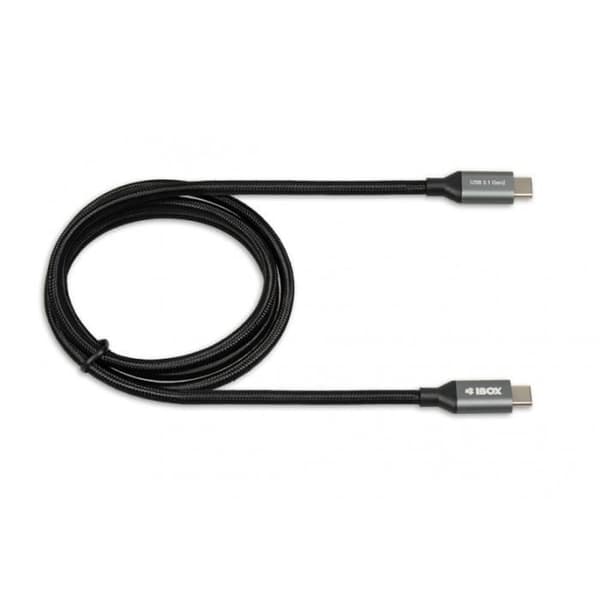 IBOX IKUMTC31G2 USB-KABEL 1 M USB 3.2 GEN 2 (3.1 GEN 2) USB C SVART