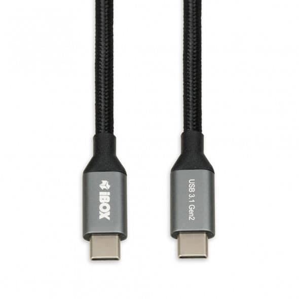 IBOX IKUMTC31G2 USB-KABEL 1 M USB 3.2 GEN 2 (3.1 GEN 2) USB C SVART