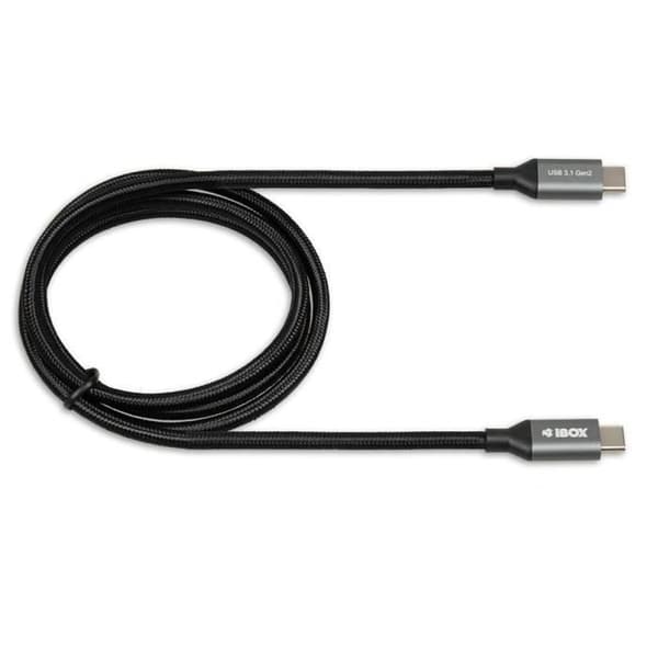 IBOX IKUMTC31G2 USB-KABEL 1 M USB 3.2 GEN 2 (3.1 GEN 2) USB C SVART