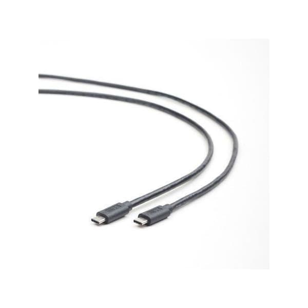 Gembird USB-C 3.1 1.0m svart - CCP-USB3.1-CMCM-1M