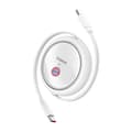 Miniatyrbilde 4 av 8: Baseus USB-C til USB-C 100W ladekabel (hvit) Bayern Edition