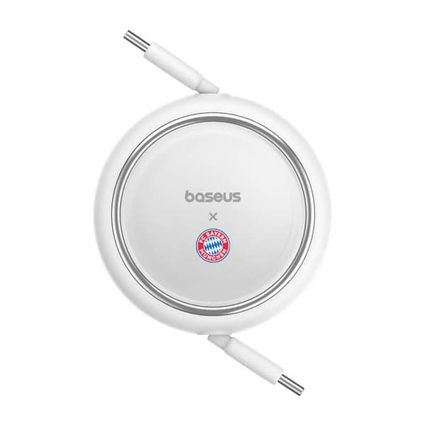 Baseus USB-C til USB-C 100W ladekabel (hvit) Bayern Edition