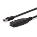 Miniatyrbild 1 av 3: LINDY Aktiv USB 3.0 förlängningskabel slim 15m