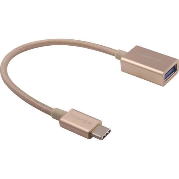 Innergie USB 3.0 USB-adapter - [1x USB-C™ hane - 1x USB 3.0 hona typ A] - 0,20 m -