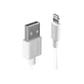 Miniatyrbild 1 av 3: Lindy Lightning-kabel Lightning (M) till USB (M) 1 m vit halogenfri för Apple iPad-iPhone-iPod (Lightning)