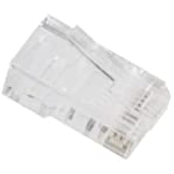 LANBERG CONECTOR RJ-45 UTP CAT6 8P8C (100ST) PASS TROUGH