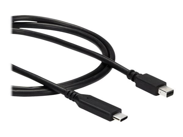 USB-C till Mini DisplayPort 4K 60 Hz adapterkabel - STARTECH - 1 m - Svart