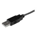 Miniatyrbild 2 av 4: Laddkabel / synkronisera USB A till Micro B smal 1 m - Laddkabel / synkronisera USB A till Micro B smal 1 m - USBAUB1MBK