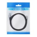 Miniatyrbild 4 av 4: Vention - USB/Micro USB-kabel med flätat TPE/Nylon-jacka för snabb laddning och dataöverföring - Svart/Grå