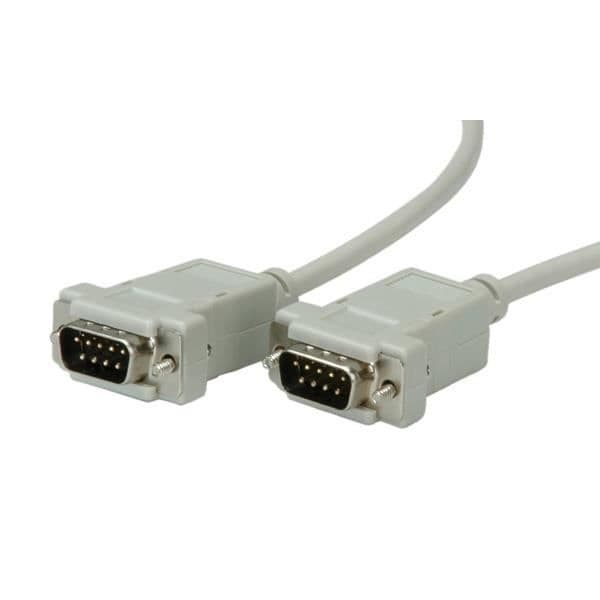 Seriell kabel - VÄRDE - RS232 DB9 M/M KABEL 1,8M - Hankontakt - 1,8m