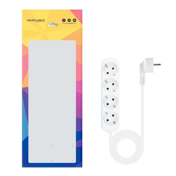 Piirilevy NANOCABLE 10.37.0004-NS 3680 W 250 V 1,4 m
