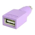 Miniatyrbild 2 av 3: USB till PS / 2 tangentbordadapter - F / M - USB till PS / 2 tangentbordadapter - USB En hona - PS / 2 hane - GC46FMKEY