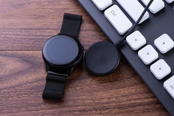 Samsung Watch-oplader, 1M Type C-opladningskabel til Galaxy Watch 3/4/5/6/7/Active 1/2