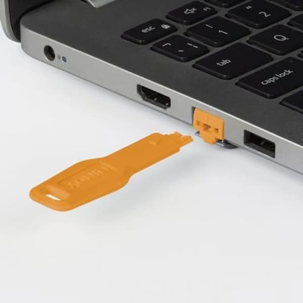 Nyckel för RJ45 Port Blocker - LINDY - Orange - Förhindrar obehörig åtkomst - 2 års garanti