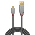 Miniatyrbild 2 av 2: USB-kabel - Lindy - 36653 - 3 m - USB A till Micro-USB B - 480 Mbit/s - Grå