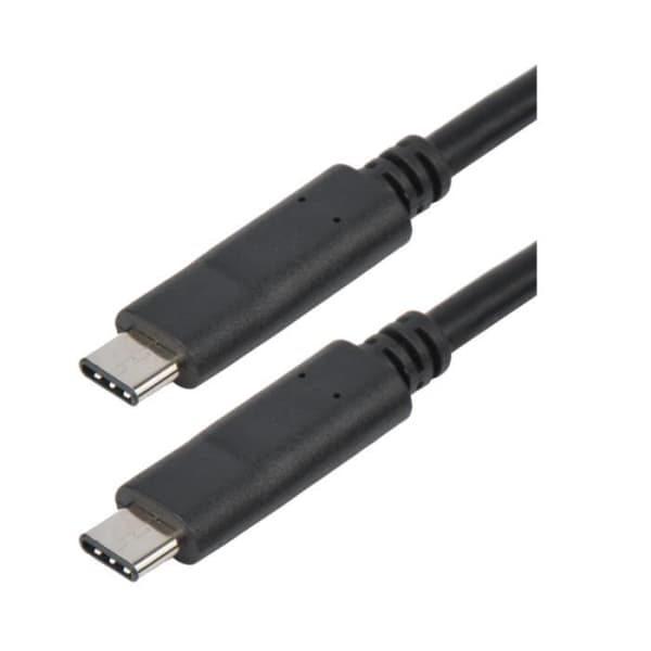 SLAD USB 3.1 GEN 1 - C M/M - 3A - svart - 2 m ERARD - 2402 Svart