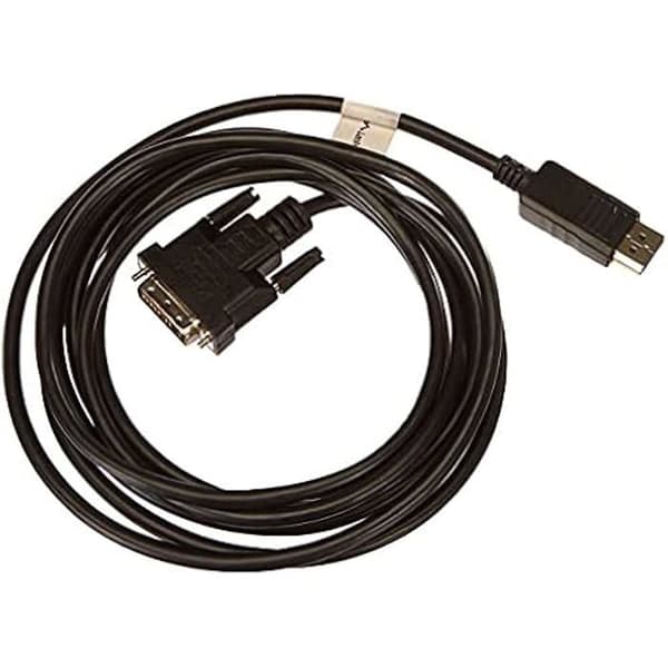 Displaykabel - LANBERG - DISPLAYPORT-&gt;DVI-D - 3m - Svart - Dubbellänk