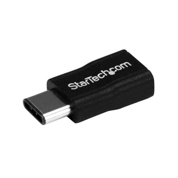 USB-C till Micro USB-adapter - STARTECH - Svart - USB 2.0 - Laddning och synkronisering - Kompakt