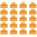 Miniatyrbild 1 av 2: RJ-45 Port Blockers - LINDY - Paket med 20 - Orange - 2 års garanti - Säker åtkomst