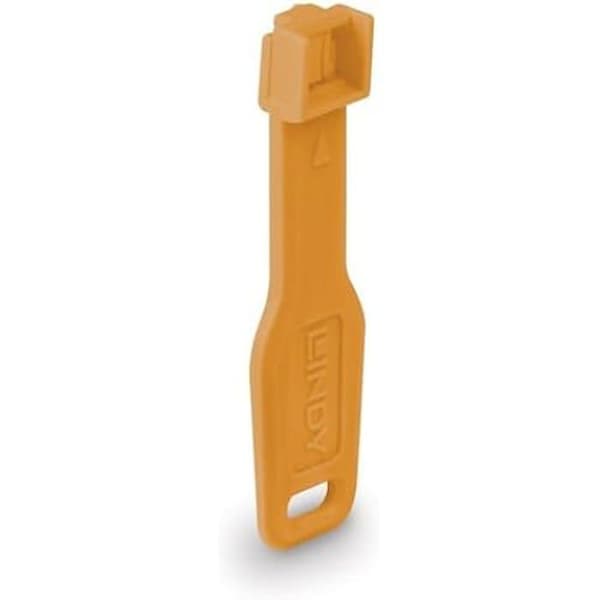 RJ45 portlås - LINDY - Orange - 10 stycken - Förhindrar obehörig åtkomst - 2 års garanti