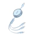 Miniatyrbild 3 av 3: Foneng X113 3-i-1 Kabel 1,1M Blå