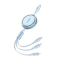 Miniatyrbild 1 av 3: Foneng X113 3-i-1 Kabel 1,1M Blå