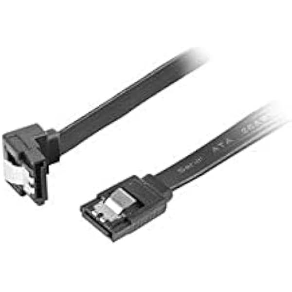 Câble SATA III - LANBERG - Modell SARA III - 6GB/s - 30cm - Kvinnlig vinkeldel Clip Tox