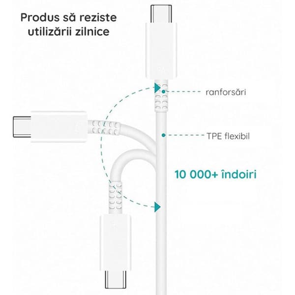 Samsung EP-DN975 cabluri USB 1 m 2.0 USB C Negru