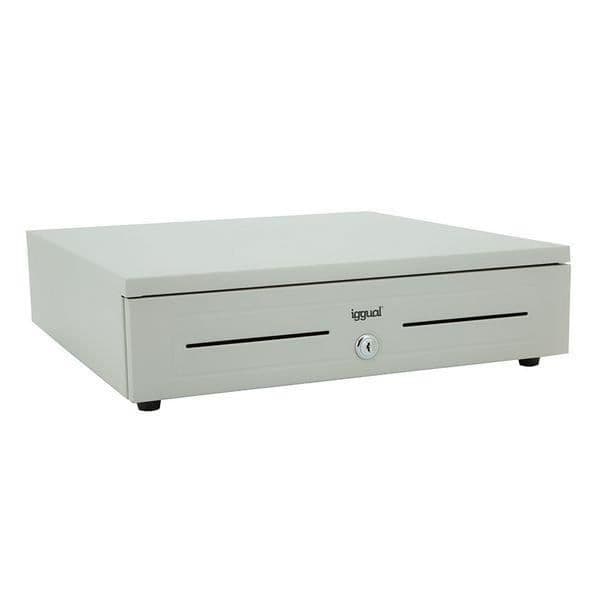 Kassalåda iggual IRON-1W IGG315316 41 cm Vit