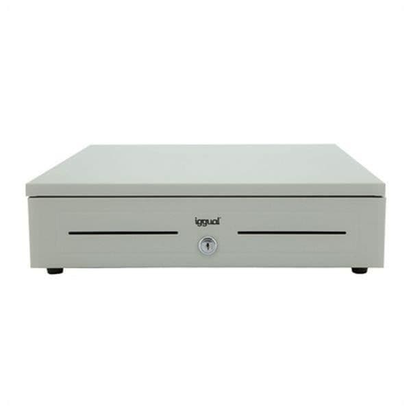 Kassalåda iggual IRON-1W IGG315316 41 cm Vit
