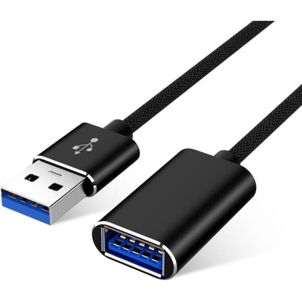2m USB 3.0 förlängningskabel Kompatibel med USB Key Game Controller Extern hårddisk Tangentbord Mus Skrivare Dator.
