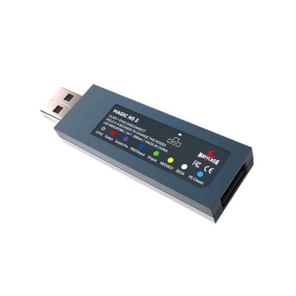 Trådlös adapter - Mayflash - Magic NS2 - Bluetooth/USB - Kompatibel med Switch/PC/PS3 - Svart