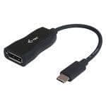 Kabel A/V - I-TEC - 15 cm - DisplayPort/USB - Adapter USB-C till DisplayPort - Svart