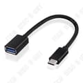 Miniatyrbild 2 av 3: TD® USB till mikro-USB-adapter Filöverföring Multimediadelning Snabbanslutning 2 enheter Höghastighetsöverföring