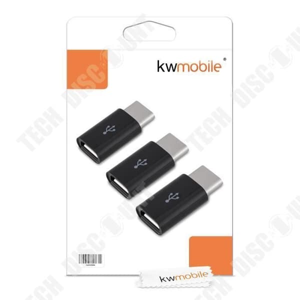TD® Set med 3 Mini USB Adapter Micro USB Universal Connector 3 Använd Perifer anslutning Snabböverföring Dela data