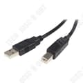 Miniatyrbild 4 av 4: TD® USB A till USB B 2.0-kabel Höghastighetsdataöverföring kringutrustning Laddning Dela multimediahårddiskar Anslutning