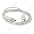 Miniatyrbild 1 av 2: USB 2.0 skrivarkabel - TECH DISCOUNT - 1.8m - A hane/B hane