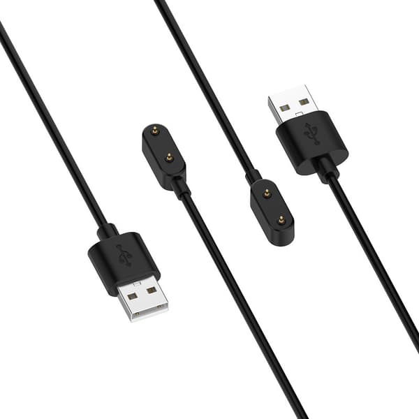INF 1M USB-A ladekabel med beskyttelsesbrikke Sort