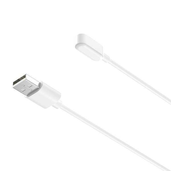 INF 1M USB-A ladekabel med beskyttelsesbrikke Hvit