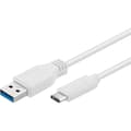Miniatyrbild 2 av 2: GOOBAY - Goobay ICOC MUSB31-CMAM02W USB 3.0 USB A MAN 0,2M VIT MAN C